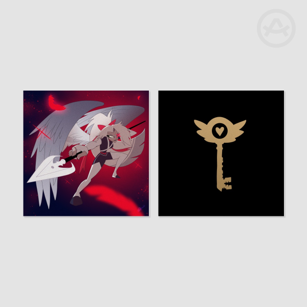 Vaggie Battle Angel (Pearl Paper Photocard)