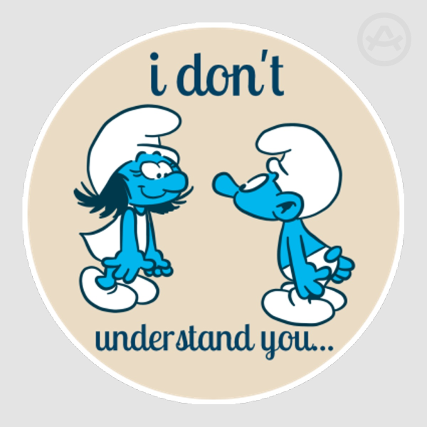 I Don't Understand You Sticker