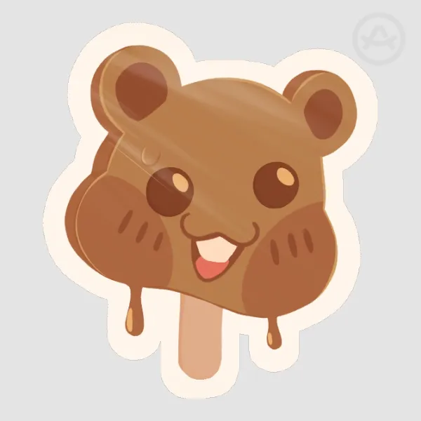 Melting Hamhua sticker