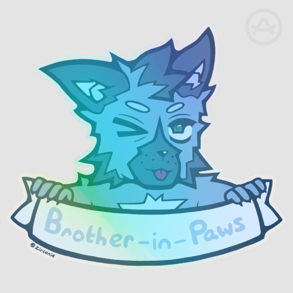 Brother-in-Paws Sticker