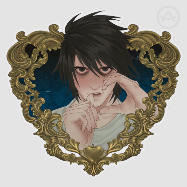 L Stickers // Death Note