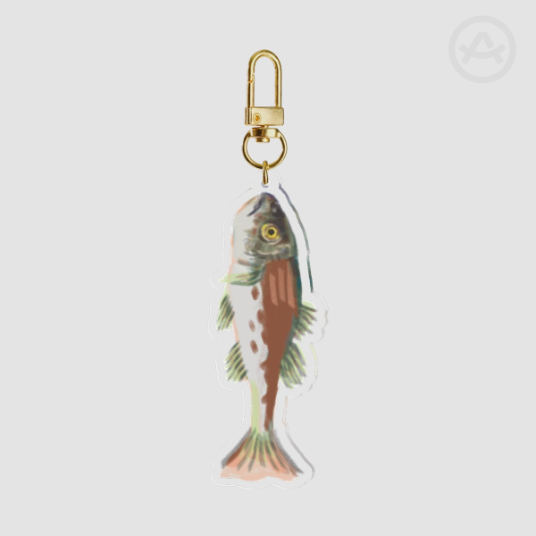 Gold fish Keychain