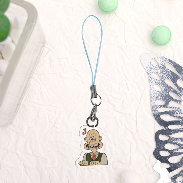 Wallace and Gromit Phone Charm