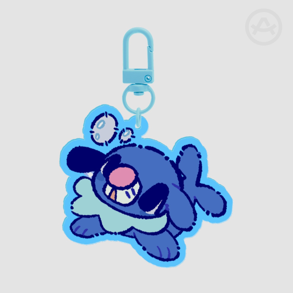 Popplio Keychain