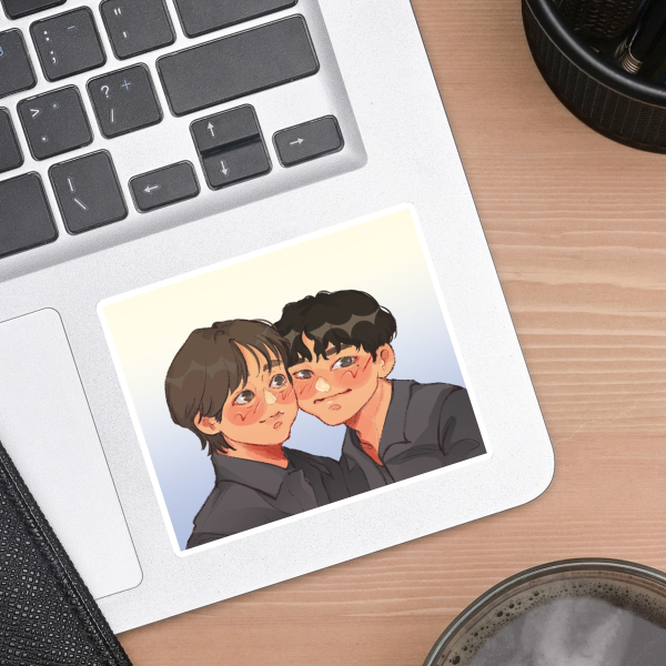 HWJH Cheeks - Matte Stickers