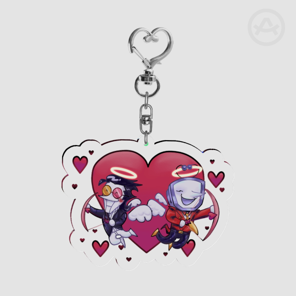 Spamtenna Acrylic Keychain