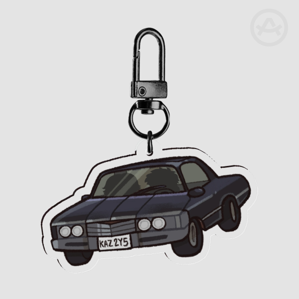 Baby - 1967 Chevrolet Impala - Acrylic Keychain