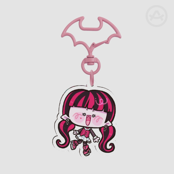 Draculaura - Acrylic Keychain