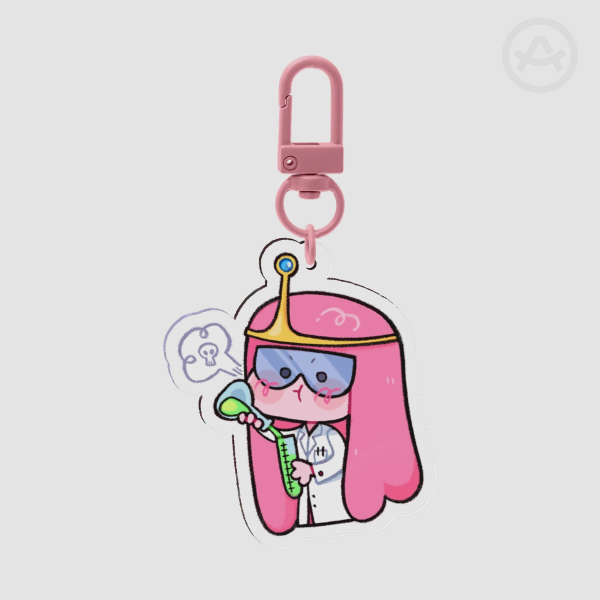 Princess Bubblegum - Acrylic Keychain