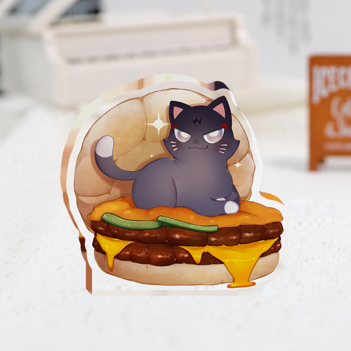 ScaraBurger 2.0 Thick Acrylic Stand No Base