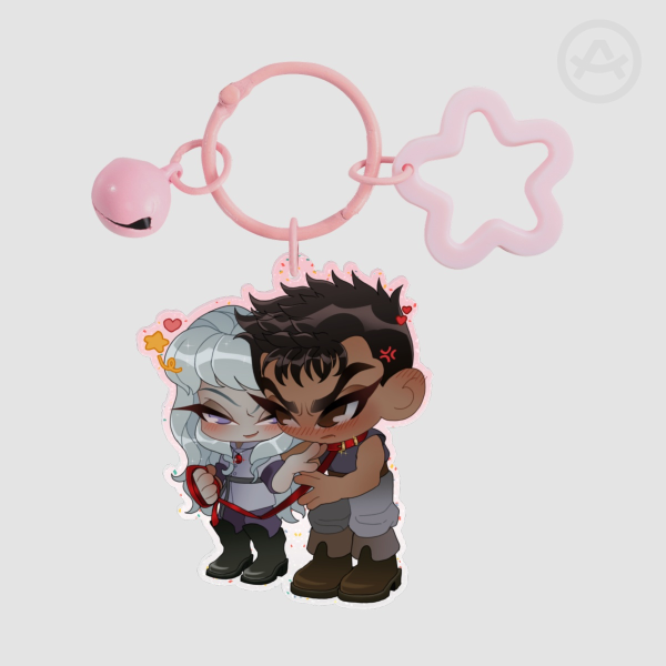 Berserk Glitter Keychains