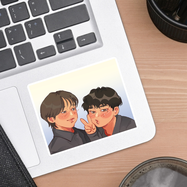 HWJH Chu - Matte Stickers