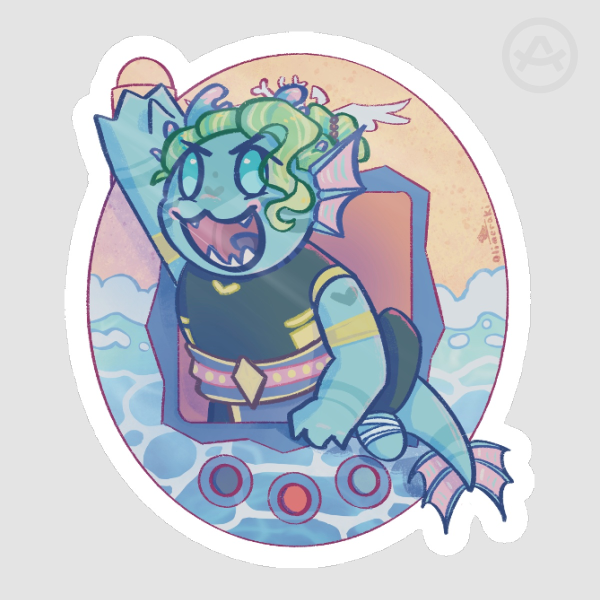 Tamagotchi Gillion Sticker