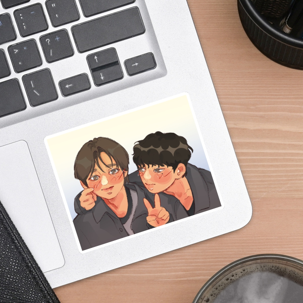 HWJH Poke - Matte Stickers