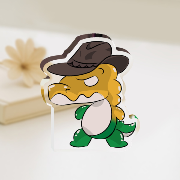Gummigoo Chibi Thick Acrylic Stand No Base - 0.23"(60mm), 0.39"(10mm)