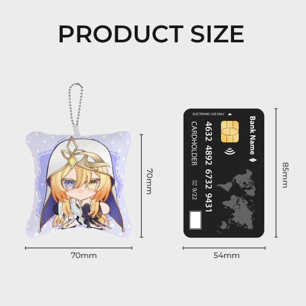 Rhinedottir Mini Pillow Keychains