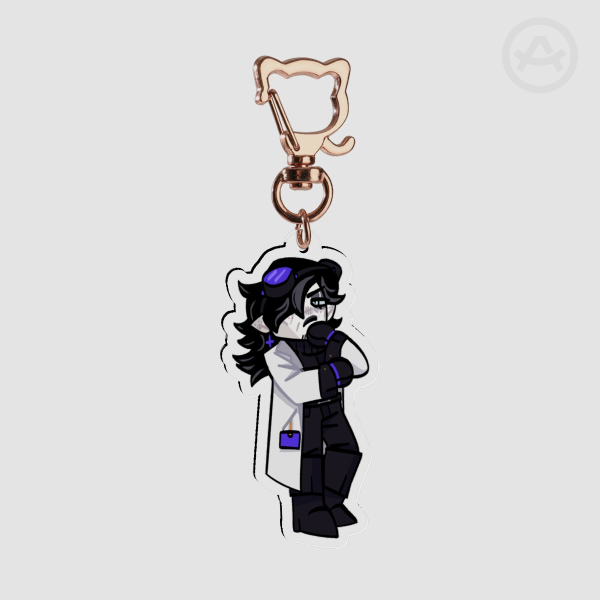 Clear Acrylic Keychains