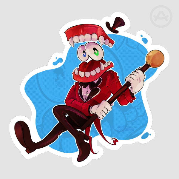 Chatterbox Host Sticker