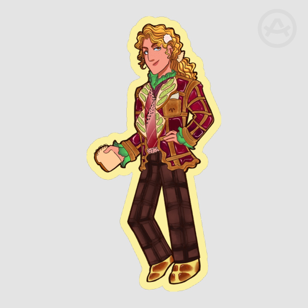 Mitchell Linn  Date Everything Sticker