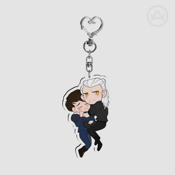 The Witcher - Geraskier - Clear Acrylic Keychain