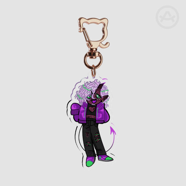 Clear Acrylic Keychains