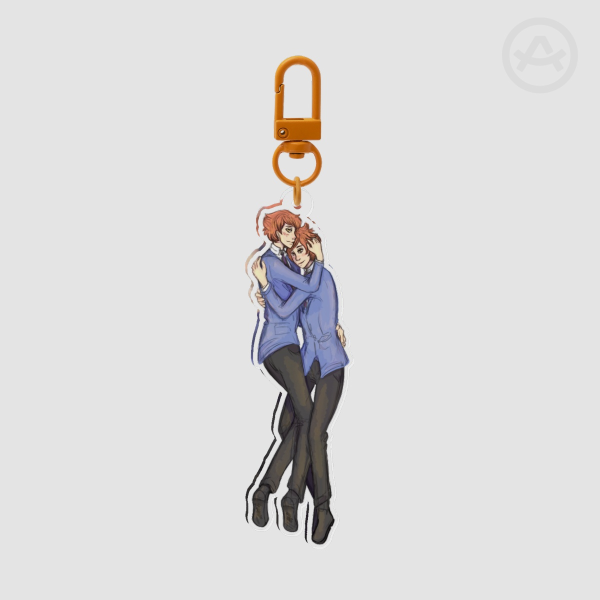 Hitachiin Twins Acrylic Charm (Fullbody)