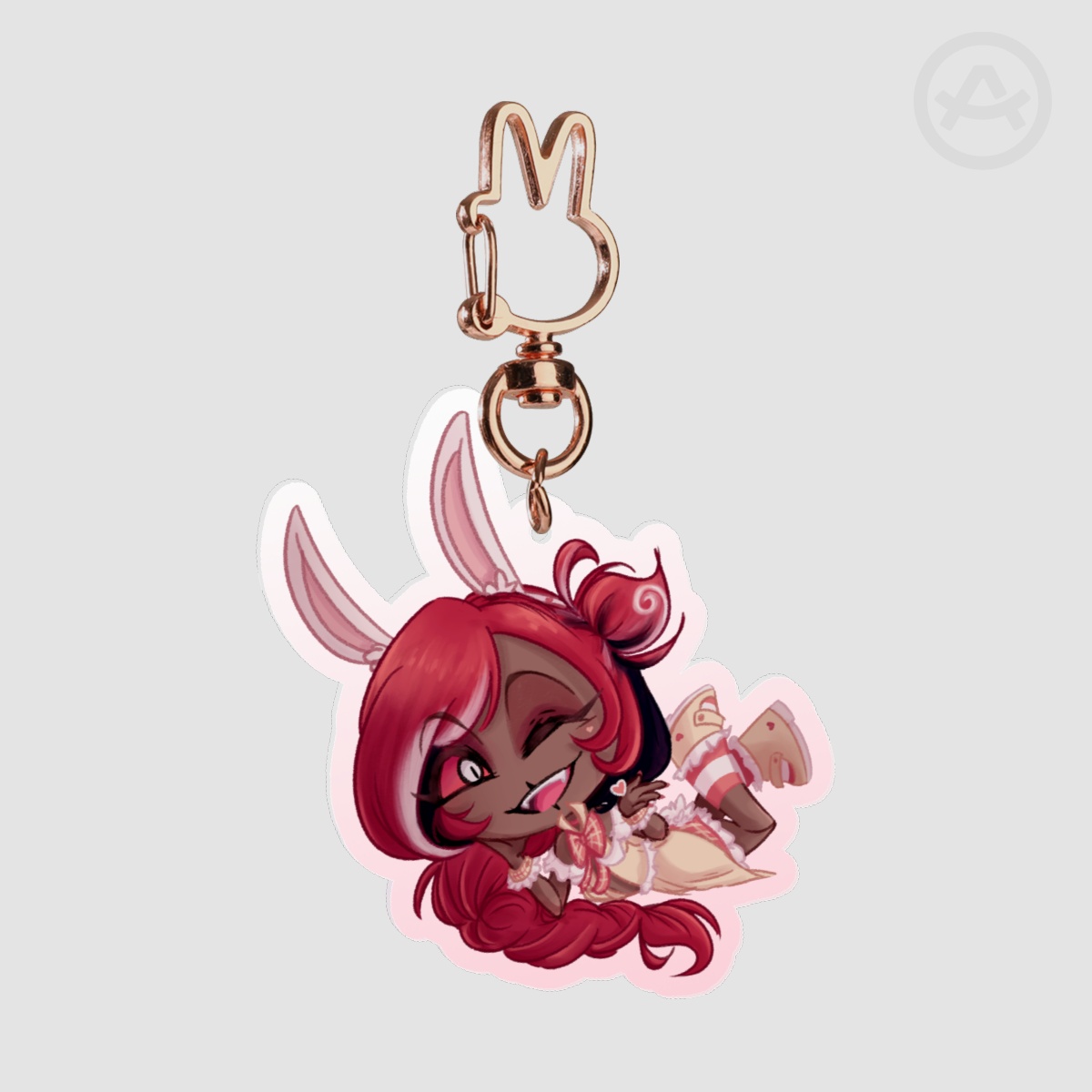 Acrylic Keychain Easter Velvette