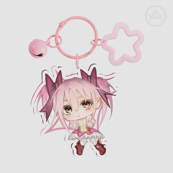 Madoka MagicaㆍMadoka Chibi Keychain