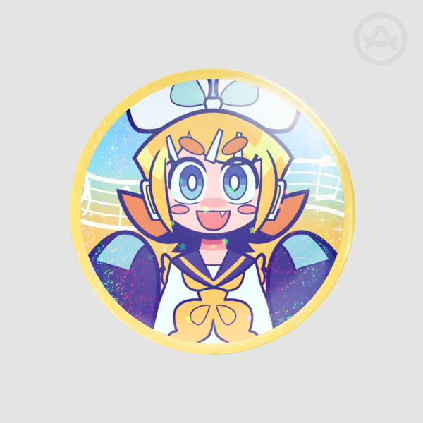 KAGAMINE RIN BUTTON PIN