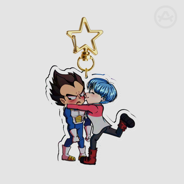 Bulma + Vegeta Charm