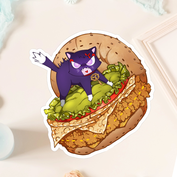 ScaraBurger - Die Cut Stickers
