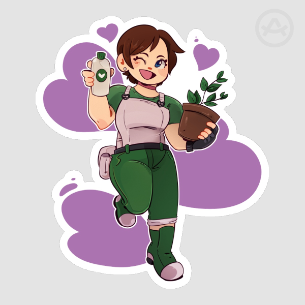 Healies 4 UR Feelies Rebeckerz Sticker