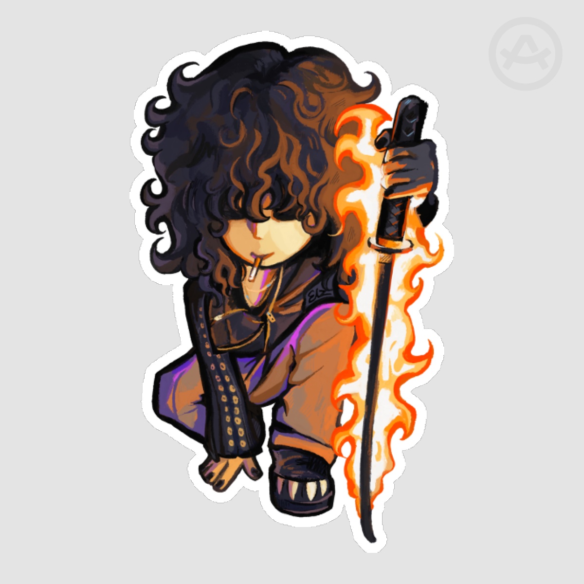 Jane Remover Revengezeekerz Chibi Sticker