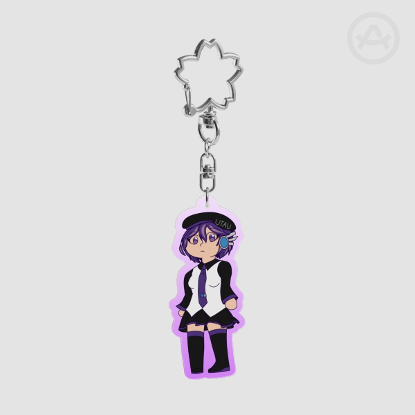 UTAU Utane Uta (Defoko) Keychain Charm