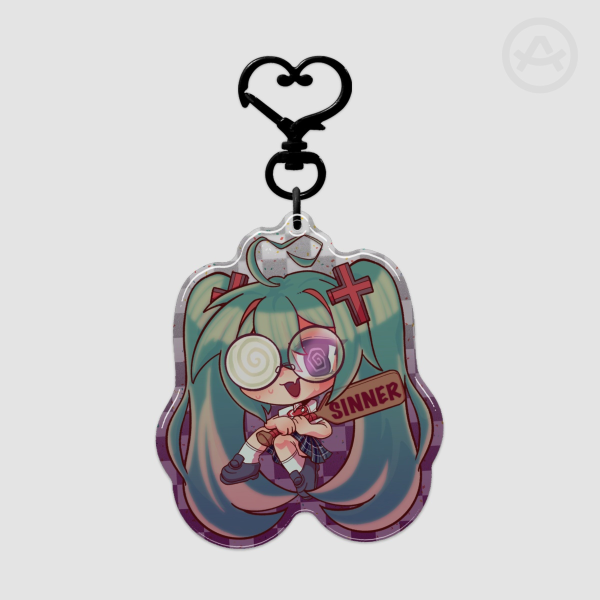 Rotten Girl- Keychain