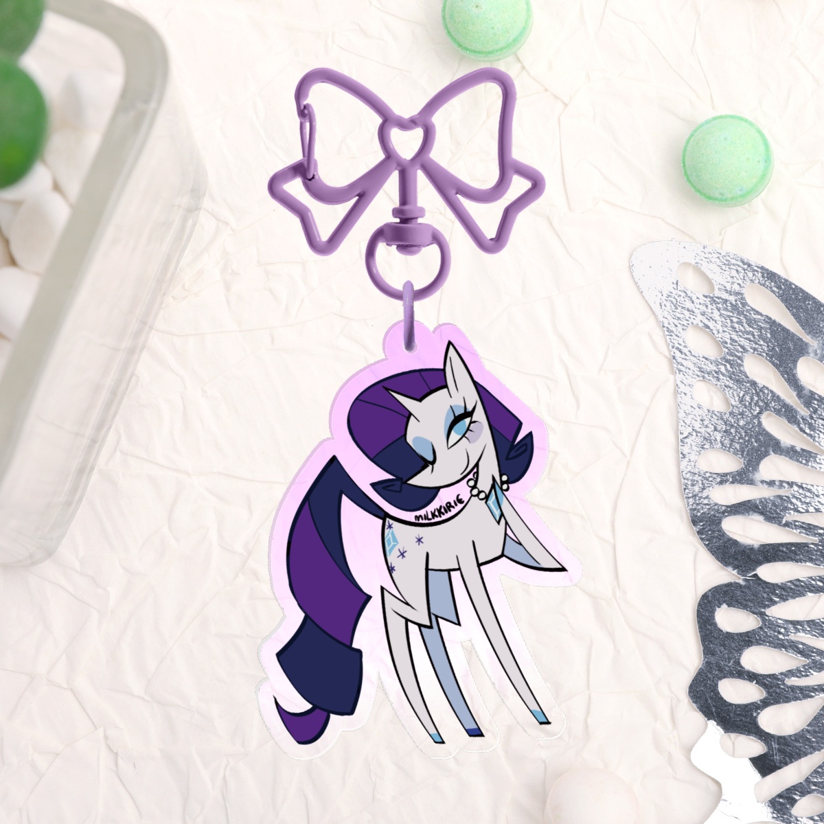 RARITY ACRYLIC KETCHAIN