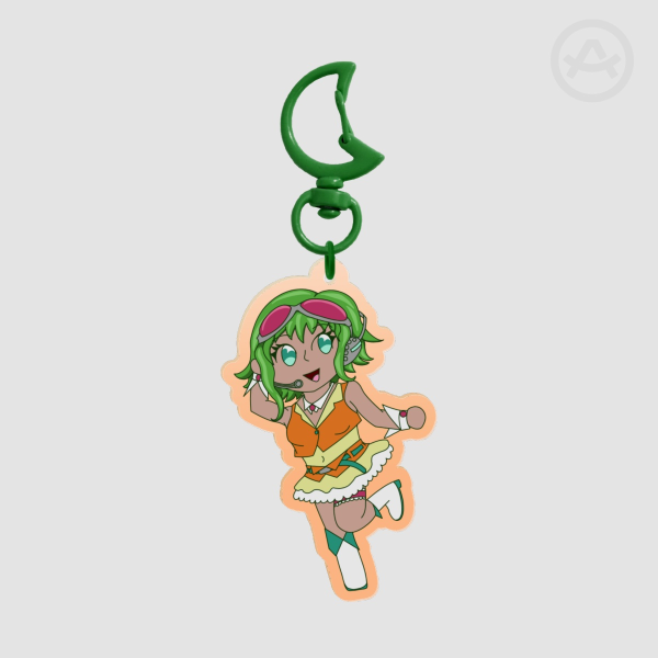 VOCALOID2 Megpoid Gumi Keychain Charm