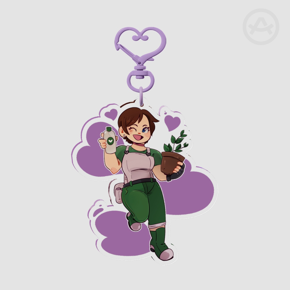 Healies 4 UR Feelies Rebeckerz Acrylic Charm