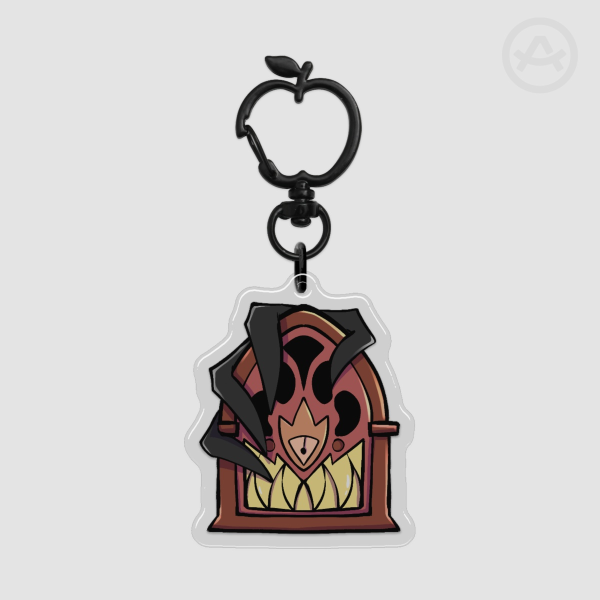 Radioapple Radio - Epoxy Clear Acrylic Keychains
