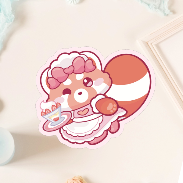 Azu Bean Maid Sticker