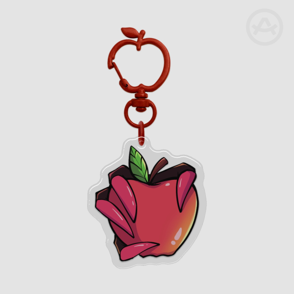 Radioapple - Epoxy Clear Acrylic Keychains