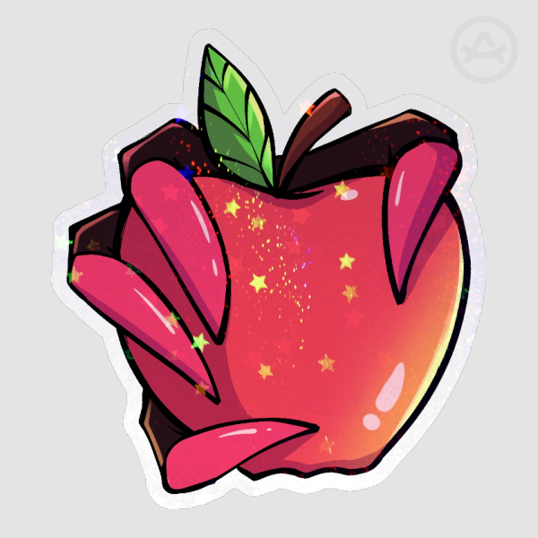 Suttle Radioapple Apple Sticker