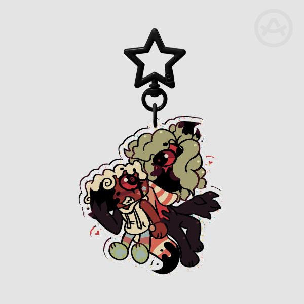 Twisted Fruitcake Keychain