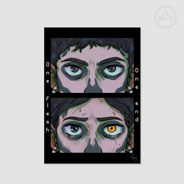 Print - The day before - A5