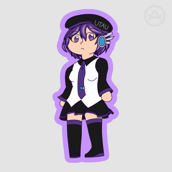 Colored Edge Die Cut Stickers