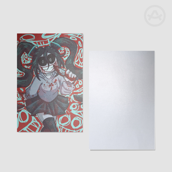 Miku The Killer Postcards