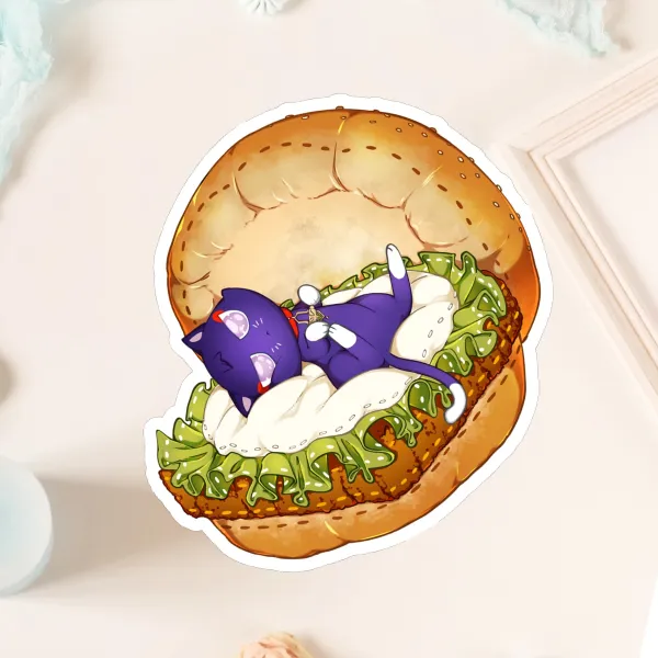 WanBurger - Die Cut Stickers