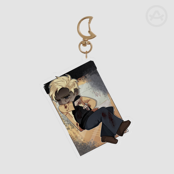 Ethan Winters Double-Sided Keychain (MOON Clasp)