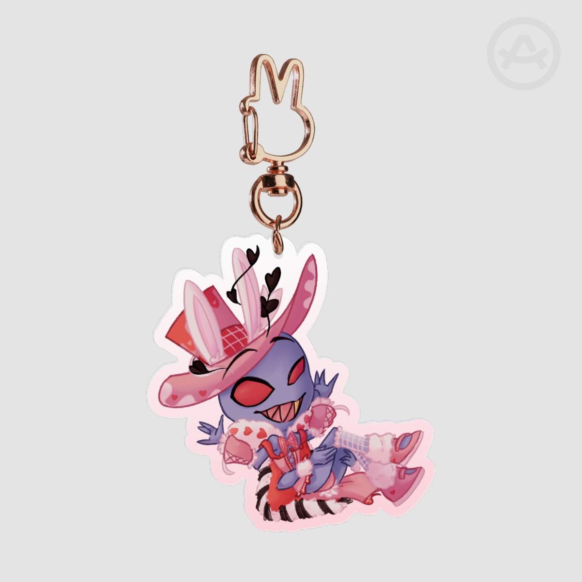 Acrylic Keychain Easter Valentino