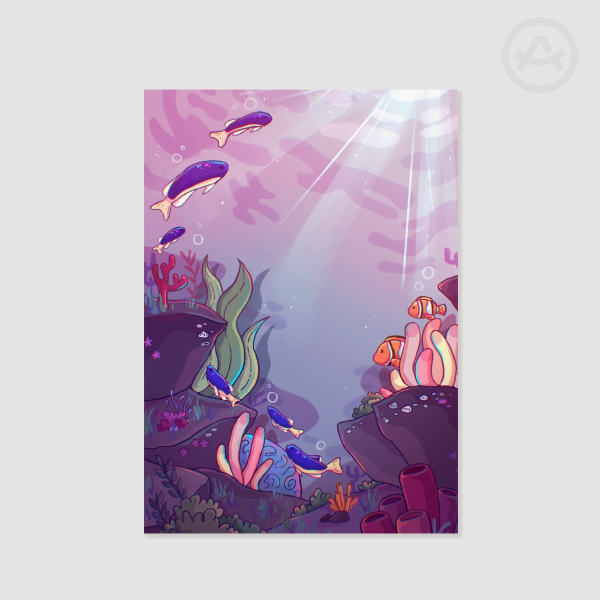 Coral Reef Print
